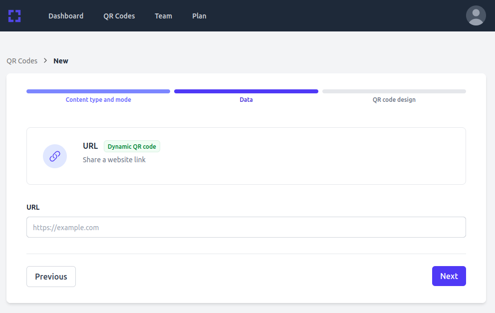 Add data Screenshot